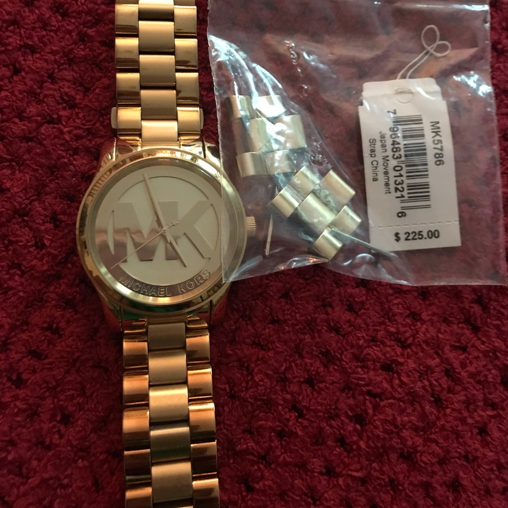 Michael Kors GOLD watch.
